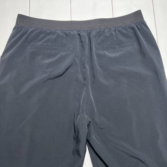 Soft Surroundings Stretch Ankle Zip Pants SIZE L Black Pull On Joggers - Picture 8 of 15